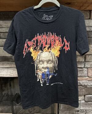 SERGIO CALABASAS 2020 Wish You Were Here Astro World Travis Scott Shirt M *C7